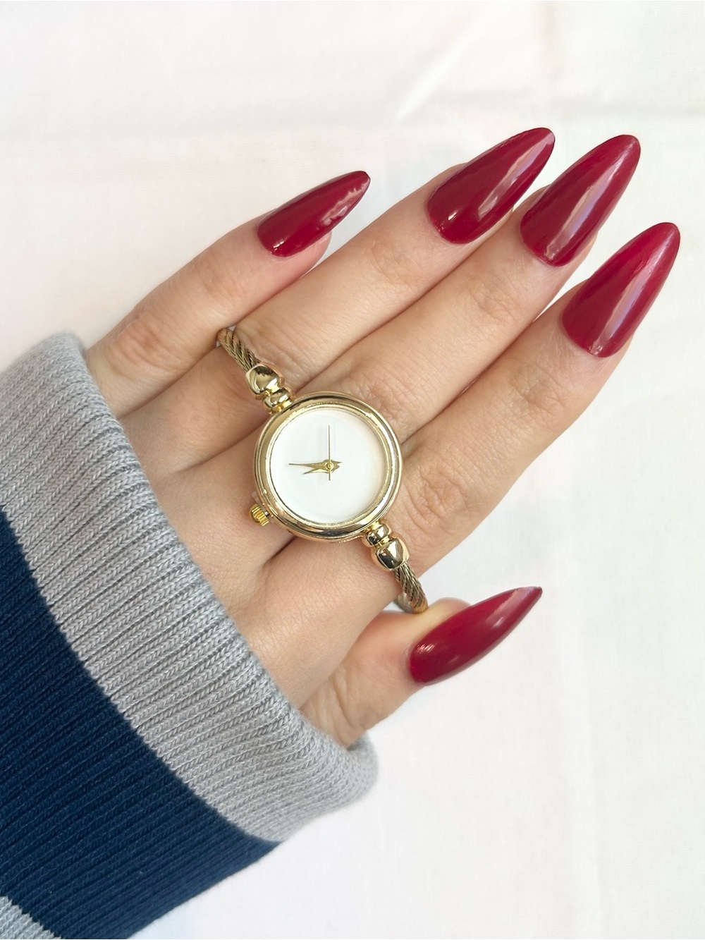 Vintage Inspired Luxury Gold Tone Watch